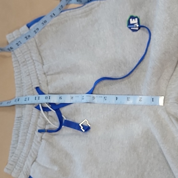 Ader Error Size "Free" Logo Sweatpants, Gray with Blue Stripe. Gently Used Cond. - Picture 10 of 15